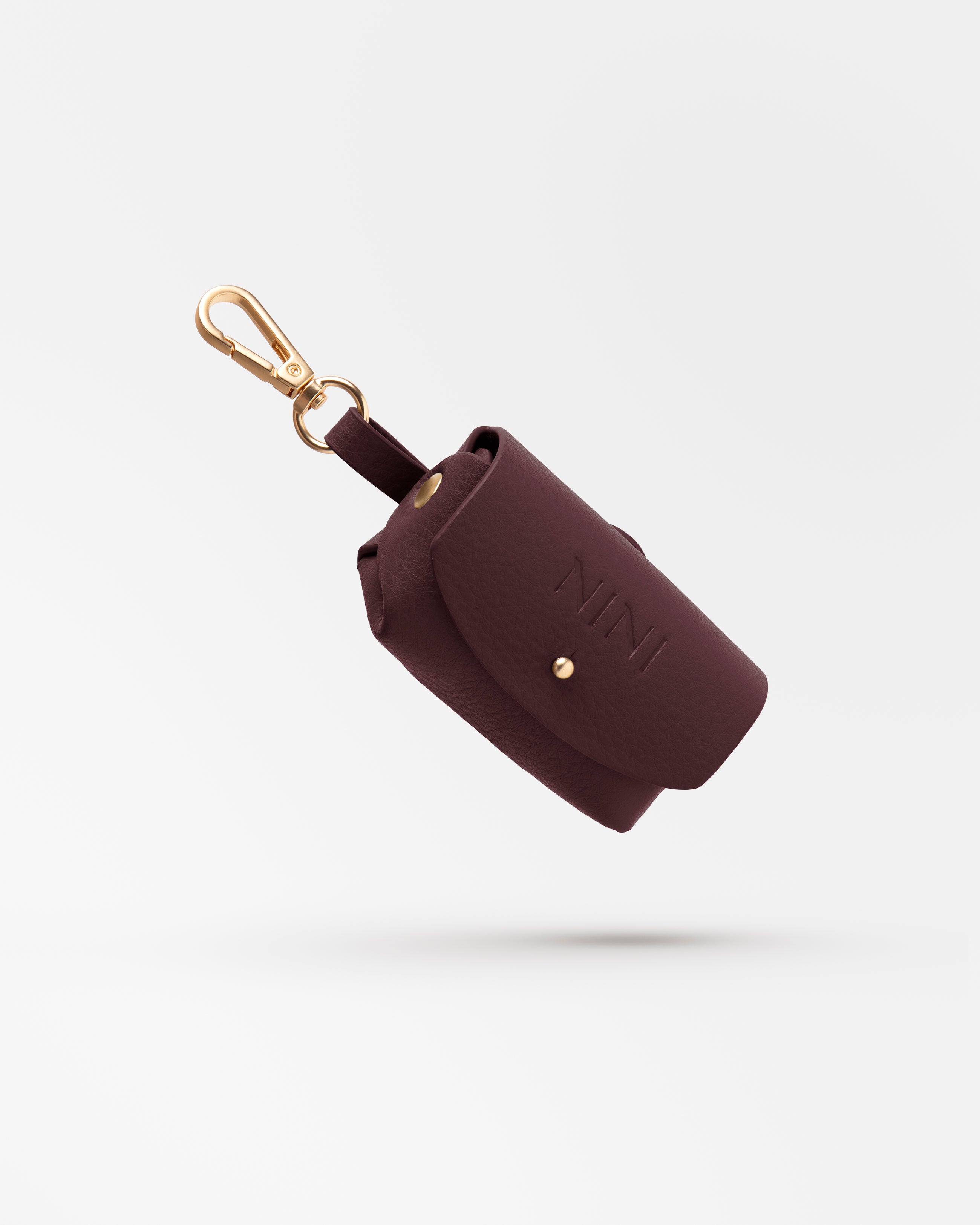 Poop bag Bordeaux