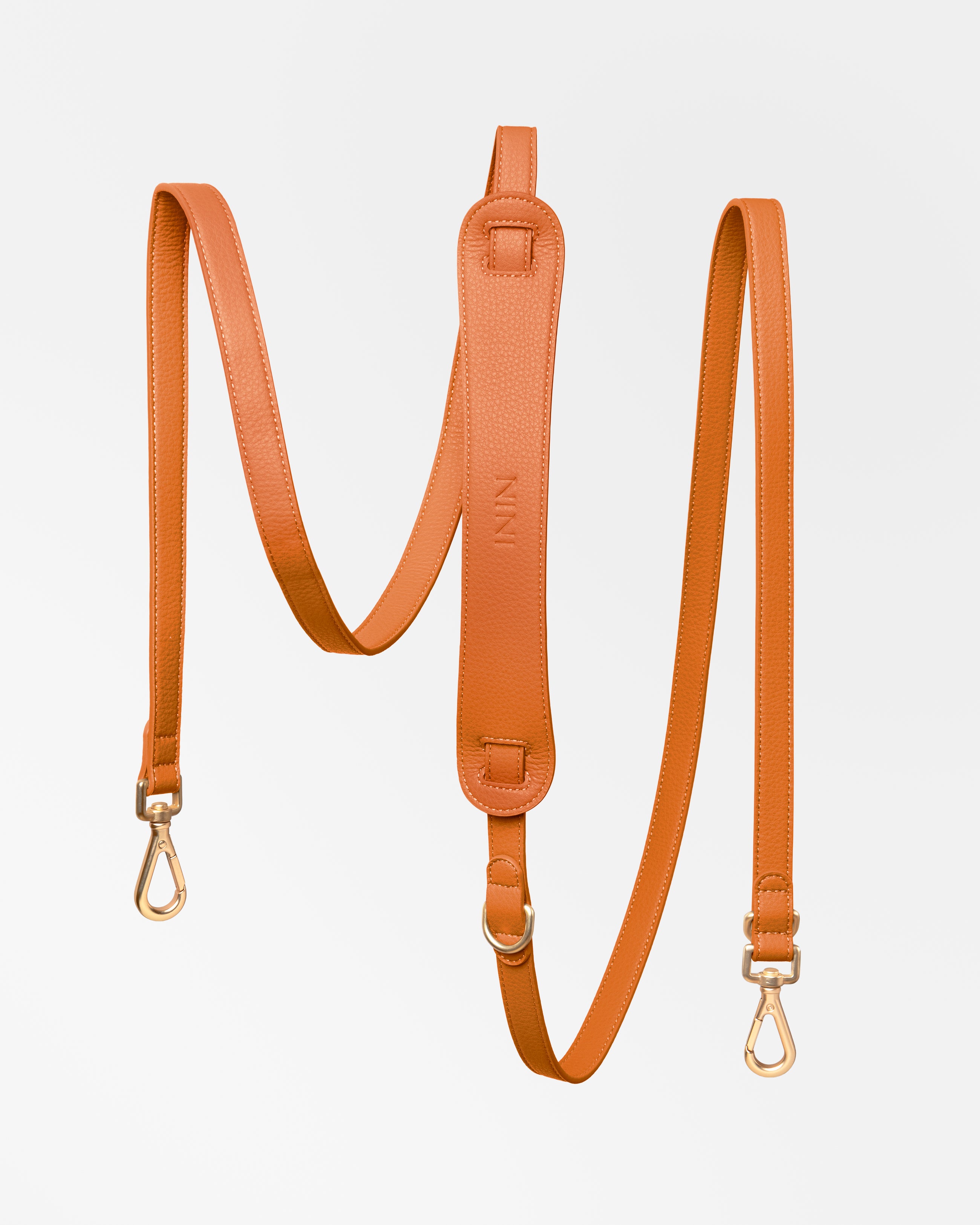 Laisse Multi-positions Orange